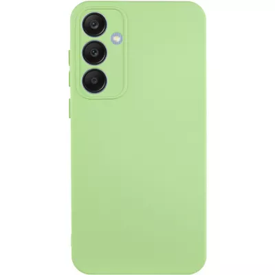 Чохол TPU GETMAN Liquid Silk Full Camera для Samsung Galaxy S23 FE Зелений / Pistachio