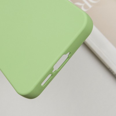 Чохол TPU GETMAN Liquid Silk Full Camera для Samsung Galaxy S23 FE Зелений / Pistachio
