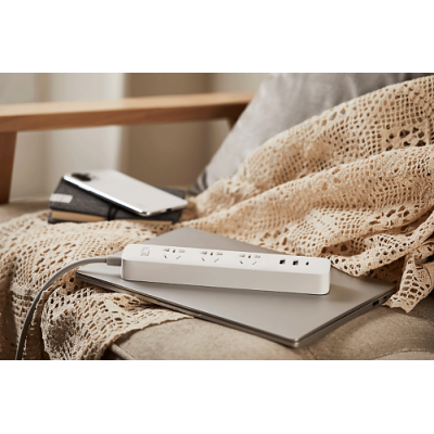 Фільтр мережі Xiaomi Mi Power Strip 20W Fast Charging 2A1C