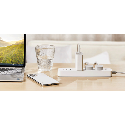 Фільтр мережі Xiaomi Mi Power Strip 20W Fast Charging 2A1C