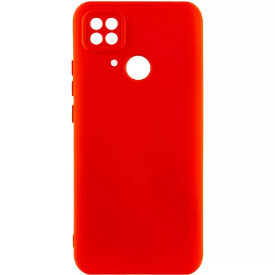 Чохол TPU GETMAN Liquid Silk Full Camera для Xiaomi Redmi 10C Червоний / Red