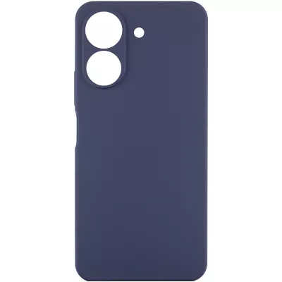 Чохол TPU GETMAN Liquid Silk Full Camera для Xiaomi Redmi 13C / Poco C65 Синій / Midnight Blue