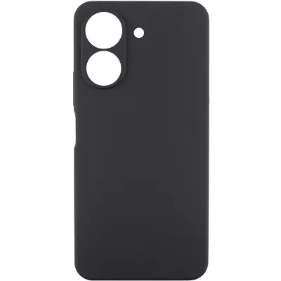 Чохол TPU GETMAN Liquid Silk Full Camera для Xiaomi Redmi 13C / Poco C65 Чорний / Black