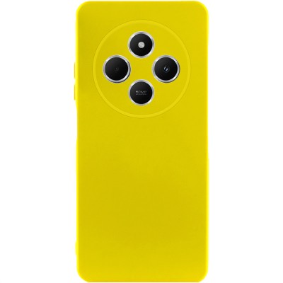 Чохол TPU GETMAN Liquid Silk Full Camera для Xiaomi Redmi 14C / Poco C75 Жовтий / Flash