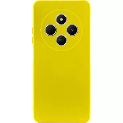 Чохол TPU GETMAN Liquid Silk Full Camera для Xiaomi Redmi 14C / Poco C75 Жовтий / Flash