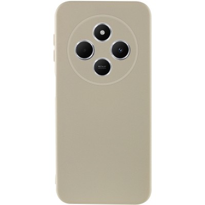 Чохол TPU GETMAN Liquid Silk Full Camera для Xiaomi Redmi 14C / Poco C75 Песочный / Sand
