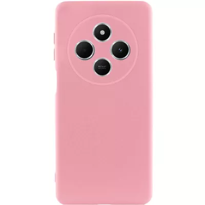 Чохол TPU GETMAN Liquid Silk Full Camera для Xiaomi Redmi 14C / Poco C75 Рожевий / Pink