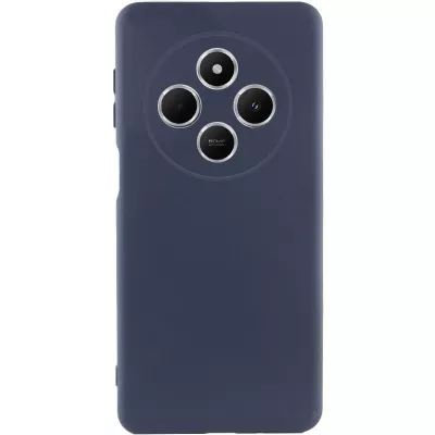 Чохол TPU GETMAN Liquid Silk Full Camera для Xiaomi Redmi 14C / Poco C75 Синій / Midnight Blue