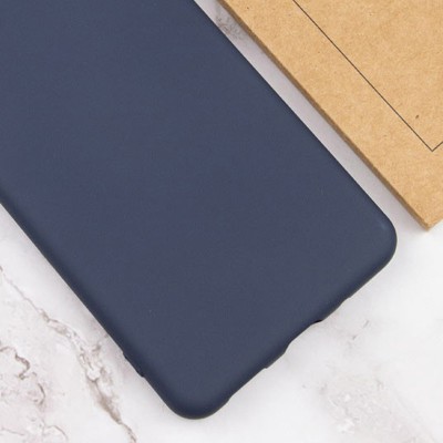 Чохол TPU GETMAN Liquid Silk Full Camera для Xiaomi Redmi 14C / Poco C75 Синій / Midnight Blue