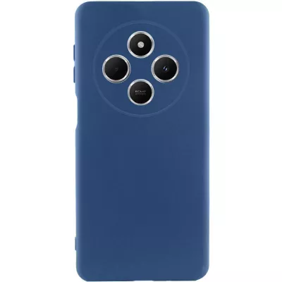 Чохол TPU GETMAN Liquid Silk Full Camera для Xiaomi Redmi 14C / Poco C75 Синій / Navy Blue
