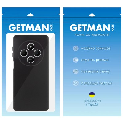 Чохол TPU GETMAN Liquid Silk Full Camera для Xiaomi Redmi 14C / Poco C75 Чорний / Black Чохол TPU GETMAN Liquid Silk Full Camera для Xiaomi Redmi 14C / Poco C75 Чорний / Black