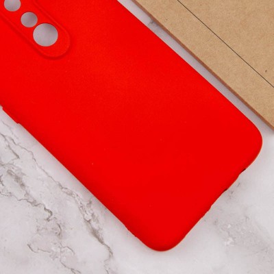 Чохол TPU GETMAN Liquid Silk Full Camera для Xiaomi Redmi 8 Червоний / Red