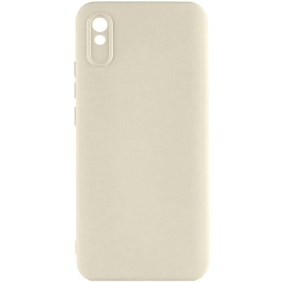 Чохол TPU GETMAN Liquid Silk Full Camera для Xiaomi Redmi 9A Песочный / Sand