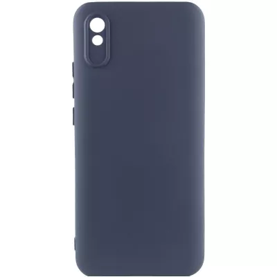 Чохол TPU GETMAN Liquid Silk Full Camera для Xiaomi Redmi 9A Синій / Midnight Blue