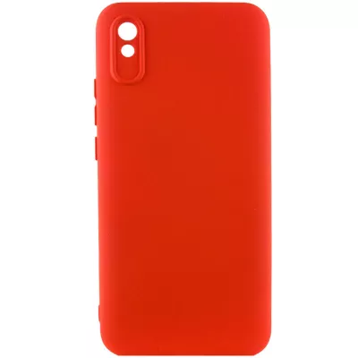 Чохол TPU GETMAN Liquid Silk Full Camera для Xiaomi Redmi 9A Червоний / Red