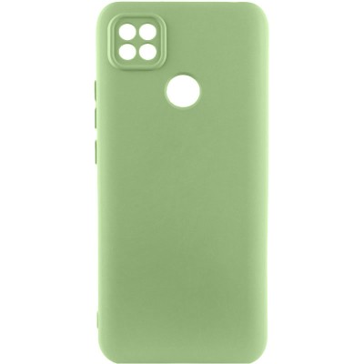 Чохол TPU GETMAN Liquid Silk Full Camera для Xiaomi Redmi 9C Зелений / Pistachio