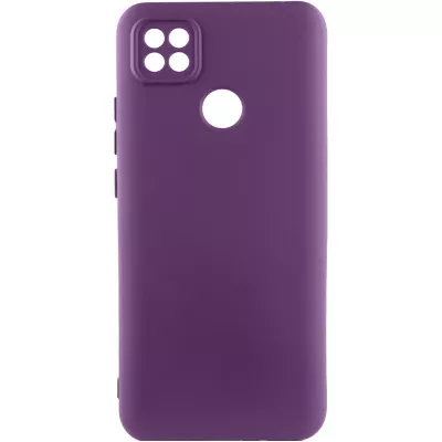 Чохол TPU GETMAN Liquid Silk Full Camera для Xiaomi Redmi 9C Фіолетовий / Purple