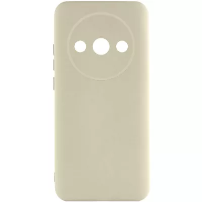 Чохол TPU GETMAN Liquid Silk Full Camera для Xiaomi Redmi A3 Песочный / Sand