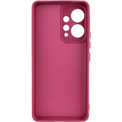 Чохол TPU GETMAN Liquid Silk Full Camera для Xiaomi Redmi Note 12 4G Бордовий / Marsala