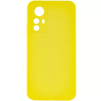 Чохол TPU GETMAN Liquid Silk Full Camera для Xiaomi Redmi Note 12S Жовтий / Flash