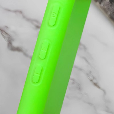 Чохол TPU GETMAN Liquid Silk Full Camera для Xiaomi Redmi Note 12S Салатовий / Neon Green