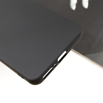 Чохол TPU GETMAN Liquid Silk Full Camera для Xiaomi Redmi Note 13 4G Чорний / Black