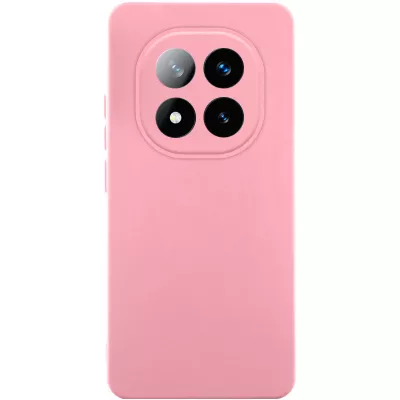 Чохол TPU GETMAN Liquid Silk Full Camera для Xiaomi Redmi Note 14 Pro 5G Рожевий / Pink