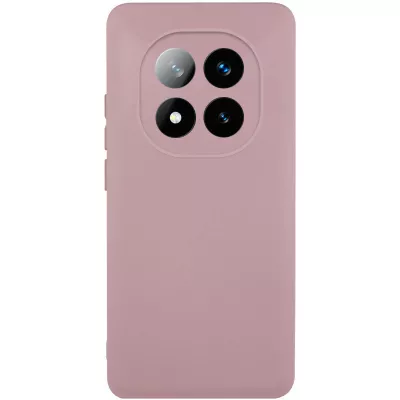 Чохол TPU GETMAN Liquid Silk Full Camera для Xiaomi Redmi Note 14 Pro 5G Рожевий / Pink Sand