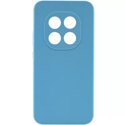 Чохол TPU GETMAN Liquid Silk Full Camera для Xiaomi Redmi Note 14 Pro+ 5G Блакитний / Blue