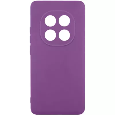 Чохол TPU GETMAN Liquid Silk Full Camera для Xiaomi Redmi Note 14 Pro+ 5G Фіолетовий / Grape