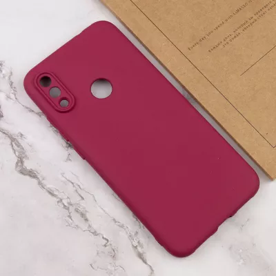 Чохол TPU GETMAN Liquid Silk Full Camera для Xiaomi Redmi Note 5 Pro / Note 5 (AI Dual Camera) Бордовий / Marsala