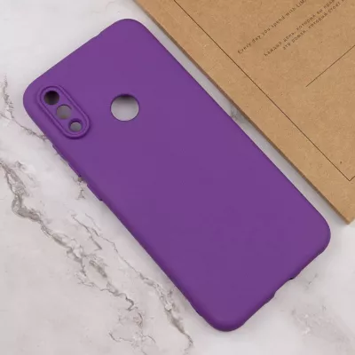 Чохол TPU GETMAN Liquid Silk Full Camera для Xiaomi Redmi Note 5 Pro / Note 5 (AI Dual Camera) Фіолетовий / Purple