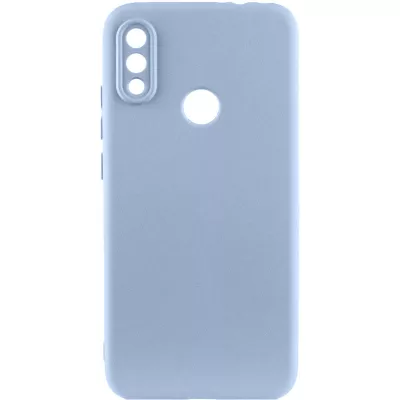 Чохол TPU GETMAN Liquid Silk Full Camera для Xiaomi Redmi Note 7 / Note 7 Pro / Note 7s Блакитний / Lilac Blue