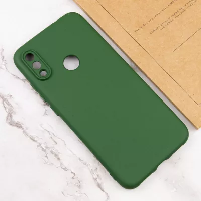 Чохол TPU GETMAN Liquid Silk Full Camera для Xiaomi Redmi Note 7 / Note 7 Pro / Note 7s Зелений / Dark green