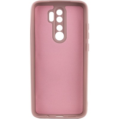 Чохол TPU GETMAN Liquid Silk Full Camera для Xiaomi Redmi Note 8 Pro Рожевий / Pink Sand Чохол TPU GETMAN Liquid Silk Full Camera для Xiaomi Redmi Note 8 Pro Рожевий / Pink Sand