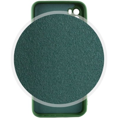 Чохол TPU GETMAN Liquid Silk Full Camera для Xiaomi Redmi Note 8T Зелений / Dark green