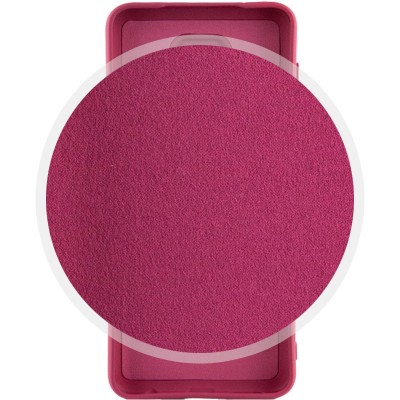 Чохол TPU GETMAN Liquid Silk Full Camera для Xiaomi Redmi Note 9 / Redmi 10X Бордовий / Marsala