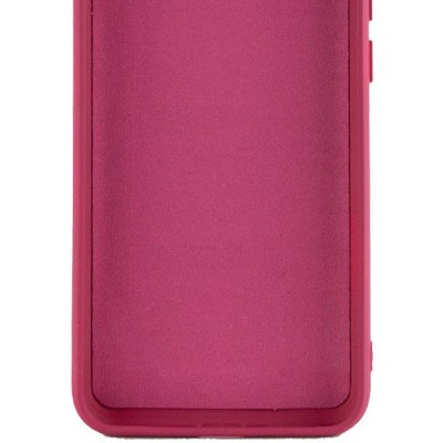 Чохол TPU GETMAN Liquid Silk Full Camera для Xiaomi Redmi Note 9 / Redmi 10X Бордовий / Marsala