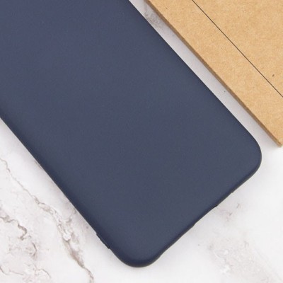 Чохол TPU GETMAN Liquid Silk Full Camera для Xiaomi Redmi Note 9 / Redmi 10X Синій / Midnight Blue