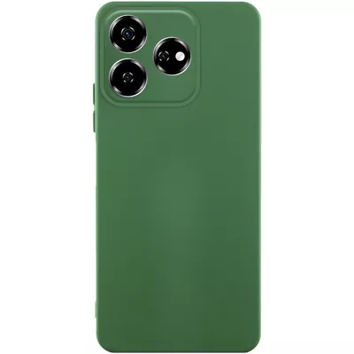 Чохол TPU GETMAN Liquid Silk Full Camera для ZTE Nubia V60 Зелений / Dark green