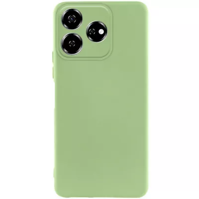 Чохол TPU GETMAN Liquid Silk Full Camera для ZTE Nubia V60 Зелений / Pistachio