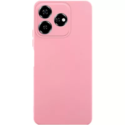 Чохол TPU GETMAN Liquid Silk Full Camera для ZTE Nubia V60 Рожевий / Pink