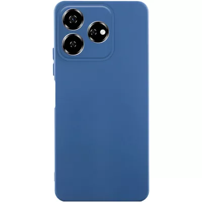 Чохол TPU GETMAN Liquid Silk Full Camera для ZTE Nubia V60 Синій / Navy blue