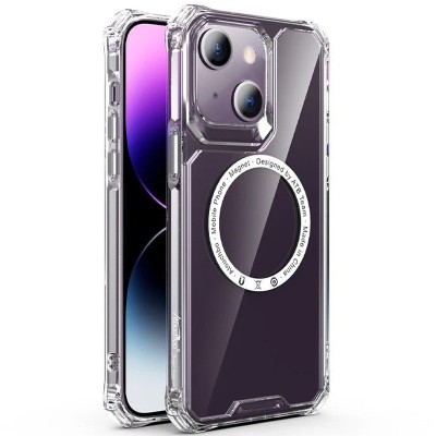 Чохол TPU Gorilla with MagSafe для Apple iPhone 14 (6.1") Clear Чохол TPU Gorilla with MagSafe для Apple iPhone 14 (6.1") Clear