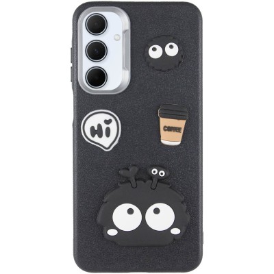 Чохол TPU Leather Toys для Samsung Galaxy A16 4G/5G Monster / Black