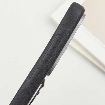 Чохол TPU Leather Toys для Samsung Galaxy A36 5G / A56 5G Coffee / Black