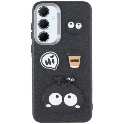 Чохол TPU Leather Toys для Samsung Galaxy A36 5G / A56 5G Monster / Black
