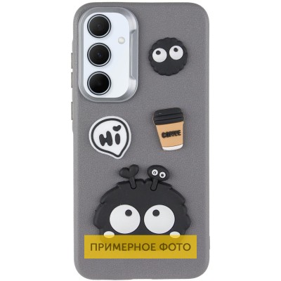 Чохол TPU Leather Toys для Xiaomi Redmi 13C / Poco C65 Monster / Grey