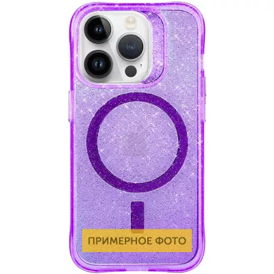 Чохол TPU Radiance with MagSafe для Apple iPhone 16 (6.1") Purple