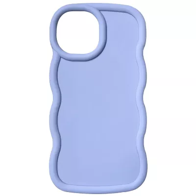 Чохол TPU Ripple для Apple iPhone 14 Plus / 15 Plus (6.7") Lilac Blue